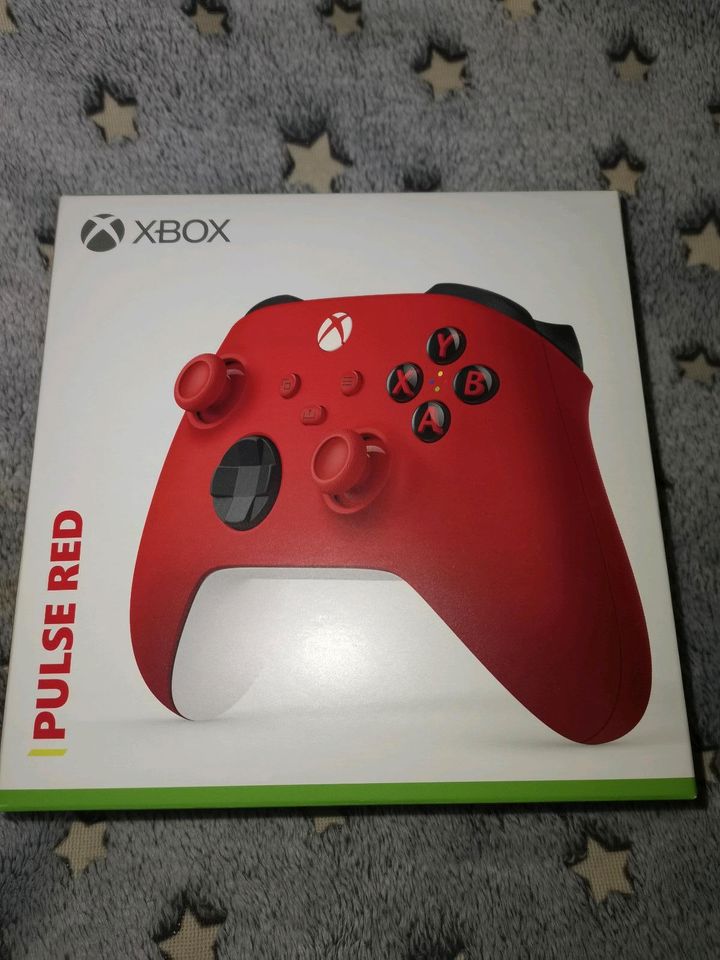 Xbox controller rot Microsoft nie benutzt mit ovp in Duisburg