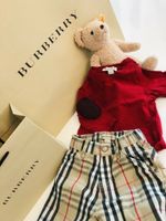 Burberry Baby Shirt Gr 6 Monate/ 68 rot Saarbrücken-Mitte - St Johann Vorschau