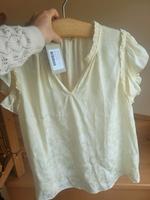 mos mosh S 38 40 42 Bluse lemon gelb Niedersachsen - Emsbüren Vorschau