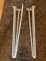 Hair Pin Legs 72cm weiß Stahl Bayern - Regensburg Vorschau