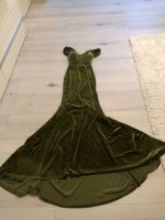 Abendkleid (grün, Samt, off-the shoulder, Meerjungfrau, Weihnacht Nordrhein-Westfalen - Werdohl Vorschau