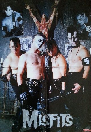 3x Poster A2 u. Interview MISFITS Danzig Horror Goth Garage Punk in Köln