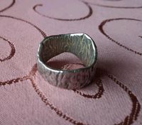 Sehr schöner handgeschmiedeter Ring, 925 Silber, massiv Nürnberg (Mittelfr) - Südoststadt Vorschau