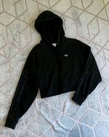 Adidas Crop Kapuzen-Pullover Zierstein-Besatz Nordrhein-Westfalen - Korschenbroich Vorschau