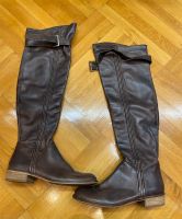 Damen Overknee Stiefel Echtleder , braun Gr.41 Bayern - Memmelsdorf Vorschau