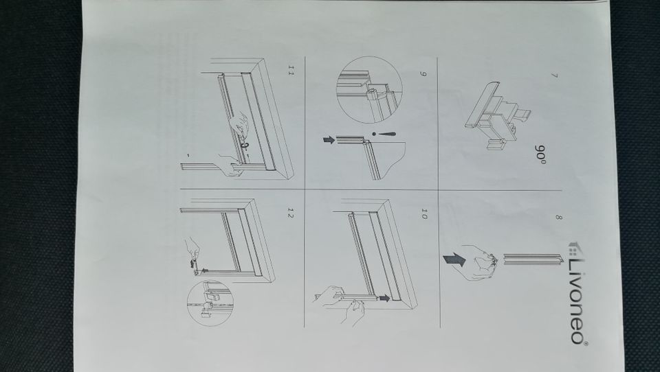 1 Rollo + 2 Hitzeschutzmarkisen für VELUX-Fenster GPL406+GPL608 in Mainz