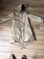 Damen Parka beige Größe 38 Bayern - Mindelheim Vorschau