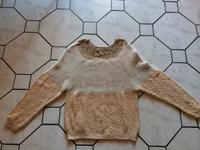 Unikat, handgestrickter Angora/Seide/Baumwollpullover Gr. 38/40 Hessen - Gießen Vorschau