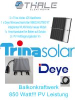 Balkonkraftwerk 860 W TRINA Solar+DEYE 800W neues Modell Niedersachsen - Fürstenau Vorschau