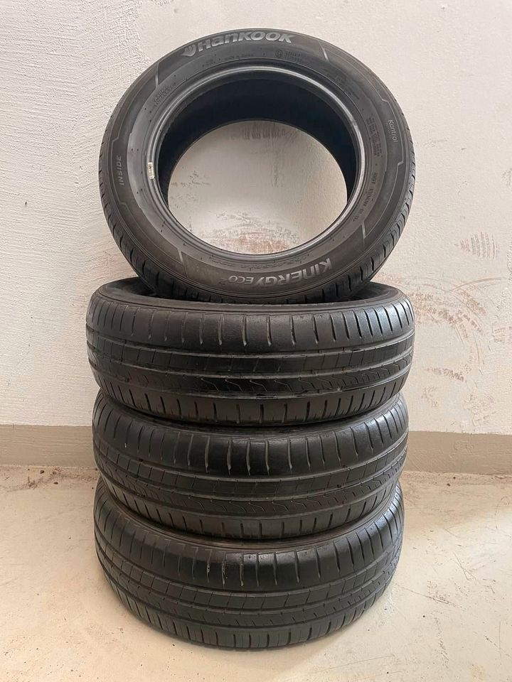 4 Sommerreifen 165/65/R14 79T 6,2-5,8mm Hankook mit Montage#B517S in Hanau