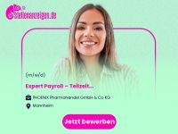 Expert Payroll (m/w/d) – Teilzeit Baden-Württemberg - Mannheim Vorschau