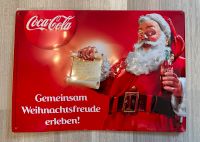 Coca-Cola Metallschild Weihnachtsmann Santa Claus Nikolaus Bayern - Neunkirchen am Sand Vorschau