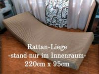 Rattan Rattanmöbel Liege Gartenmöbel Gartenliege Outdoor Garten Baden-Württemberg - Münsingen Vorschau