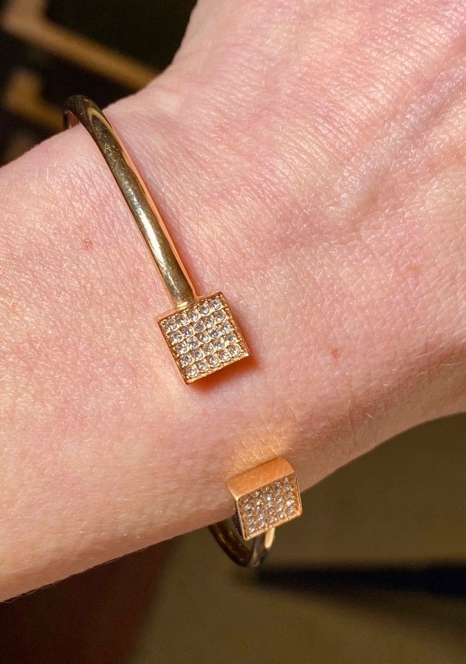 Fossil Roségold Armband Armreif Zirkonia brillant Damen in Berlin