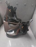 Schwarze Lemon Jelly Philly Gummistiefel mit Schleife Sachsen - Schöpstal Vorschau