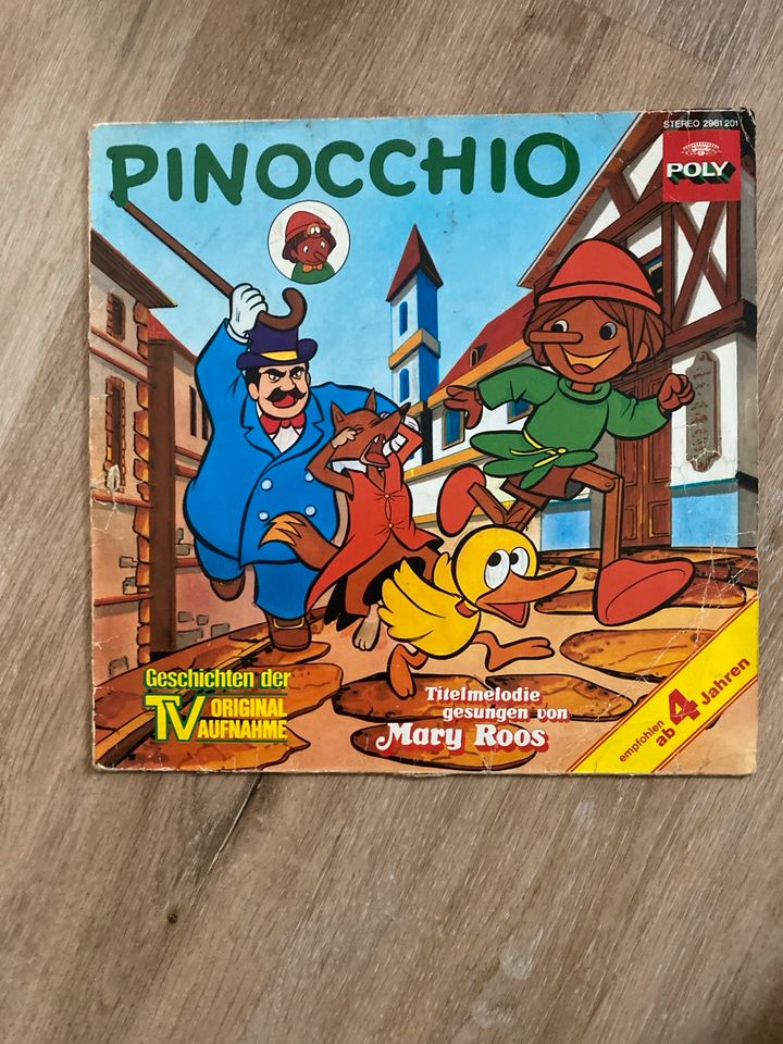 Schallplatte Pinocchio, TOP!! in Ibbenbüren