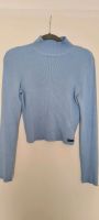 Cropped Pullover Calvin Klein gerippt hellblau Gr S/M Bayern - Deggendorf Vorschau