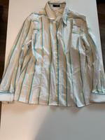 Jake‘s:Bluse weiß mit grünen/gelben feinen Streifen,Größe 38,Lang Hessen - Friedberg (Hessen) Vorschau