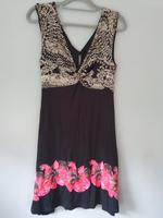 ♥ DESIGUAL Kleid Gr.36 Schwarz PRINT BLUMEN Nordrhein-Westfalen - Brilon Vorschau