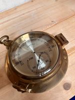 Thermometer / Hygrometer im Bullauge Messing Kreis Pinneberg - Quickborn Vorschau