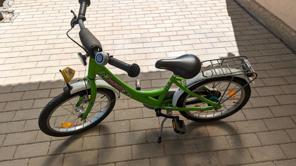 18 Zoll Puky Fahrrad Kinderfahrrad grün voll funktionstüchtig in Dresden