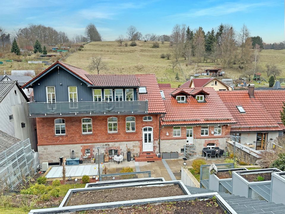 **NEUER PREIS** Mehrgenerationswohnen mit traumhaften Garten in idyllischer Ruhe in Schleusingen