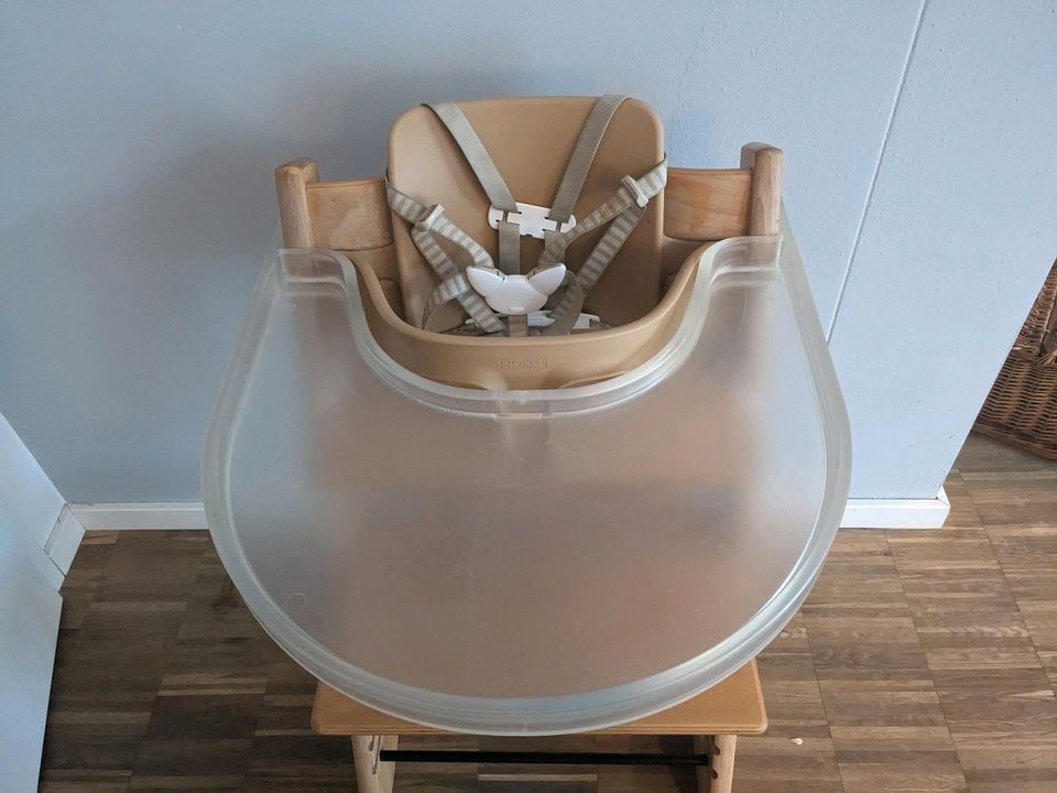 Baby Set Stokke für den Tripp Trapp Hochstuhl in Beige in Berlin