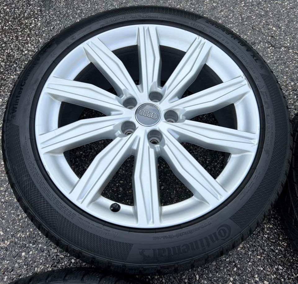 4 ORIGINAL 19" ALU WINTERRÄDER AUDI A6 S6 4G 245/45R19 102V #1C4Z in Bad Tölz