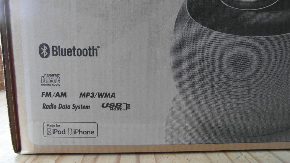 Kenwood Electronics AP-300-H - Bluetooth-Lautsprecher, grau, OVP in Seevetal