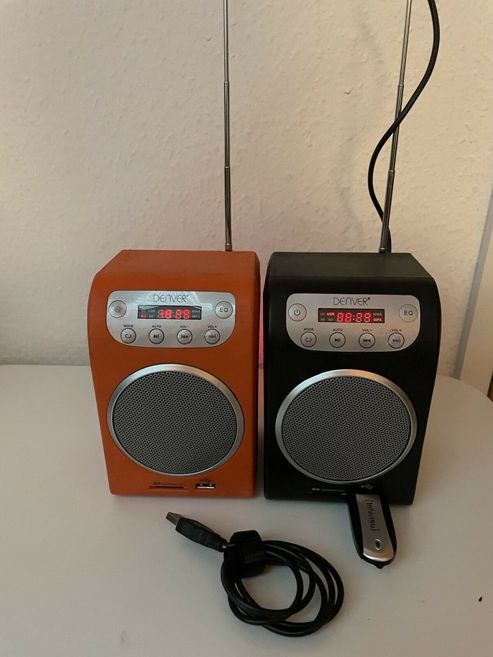 2x Denver 510c UKW/MP3 Radio mit USB AUX-Eingang in Leipzig