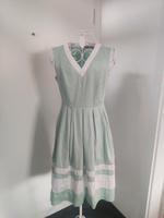 S.Oliver Sommerkleid Weiß Mint 34 XS Wuppertal - Ronsdorf Vorschau