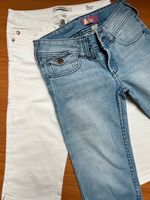 Garcia weiße Shorts H&M blaue Jeans 3/4 Hose Größe 146/152 ❤️ Bayern - Goldkronach Vorschau