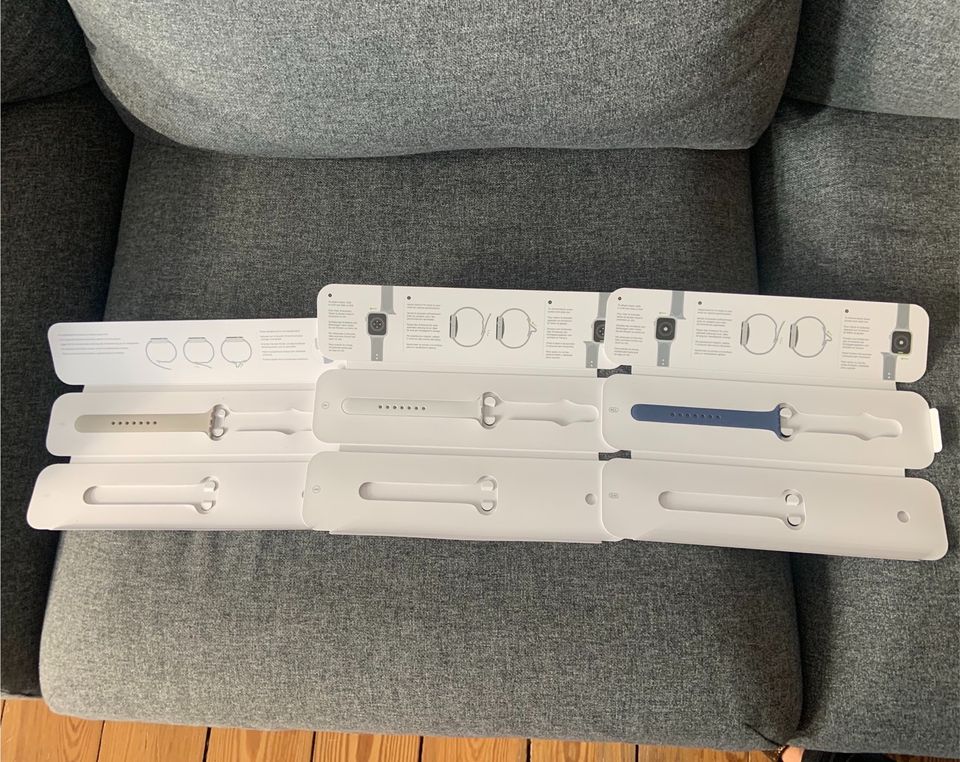 Apple Watch Zubehör Armbandteile, 3x Gr. 38/40/41 M/L in Kiel