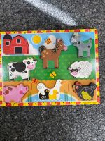Holzpuzzle „Tiere auf dem Bauernhof“ Baden-Württemberg - Dietingen Vorschau
