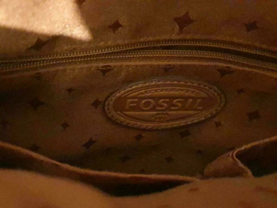 Fossil Handtasche Umhängetasche Leder braun in Hamburg