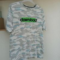 T Shirt weiß- schwarz mit Aufdruck download Gr.182 Bayern - Lindau Vorschau