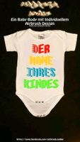 Unikat Airbrush Baby Body mit Motiv & Namen | Geschenk Idee Essen - Essen-Frintrop Vorschau