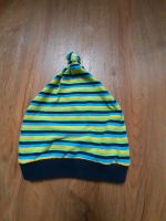 Blau, grün gestreifte Mütze, Beanie, Handmade, Gr. 47 Niedersachsen - Walsrode Vorschau