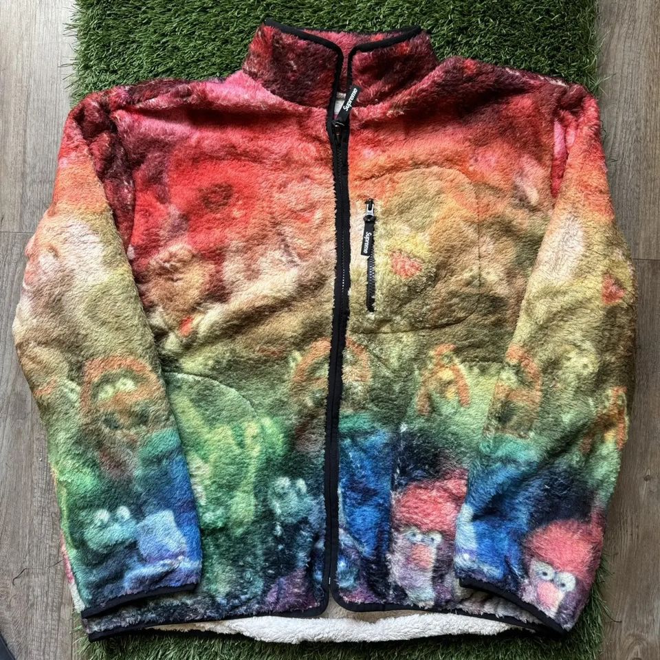 Supreme Muppets Fleece Jacket L in Neutraubling