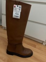 ZARA Leder Stiefel braun 38 Neu Niedersachsen - Salzgitter Vorschau