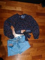 Zara / MNG Shorts und Bluse Sommerset Mädchen Gr.x134 Nordrhein-Westfalen - Leopoldshöhe Vorschau