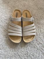 Romika Pantolette Sandale beige Gr. 39 Nordrhein-Westfalen - Troisdorf Vorschau