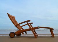 Teak Holz Deck Chair Liegestuhl Gartenliege NEU Schleswig-Holstein - Ahrensburg Vorschau