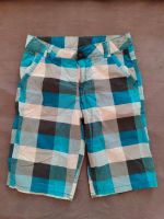 Kurze Hose Shorts Gr. 152 blau weiß kariert Bund verstellbar Berlin - Pankow Vorschau