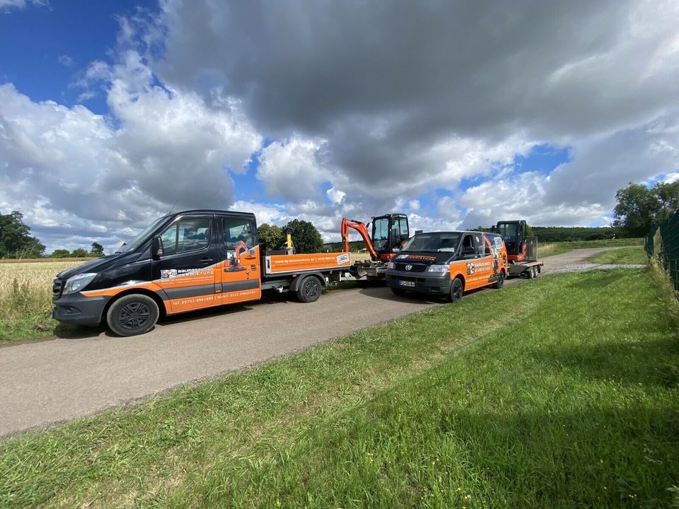 ✔ Minibagger mieten ab 60 Euro Bagger zu mieten leihen vermieten Baumaschinenvermietung  1,9t Kubota Cat in Porta Westfalica