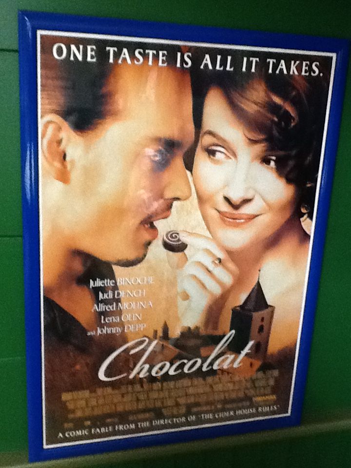 Poster: Chocolat / Glasrahmen / Film CD in Hückelhoven