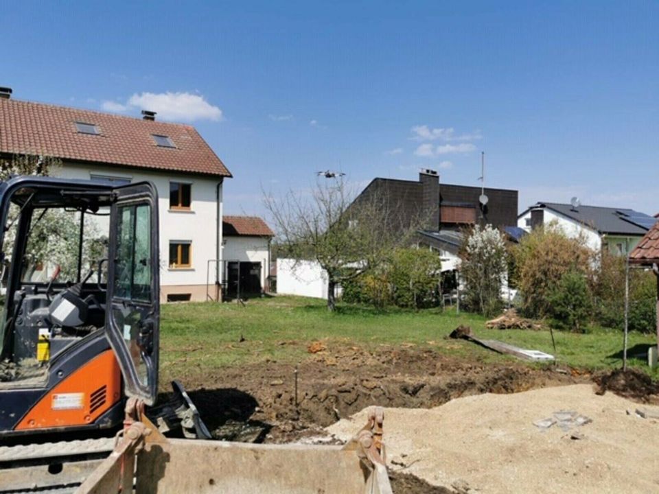 Baggerarbeiten - Erdarbeiten - Aushub in Reutlingen