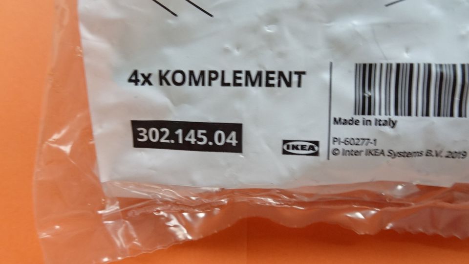 Max. 7Set 4er Komplement Scharnier für 236cm Korpus 302.145.04 in Bad Nenndorf