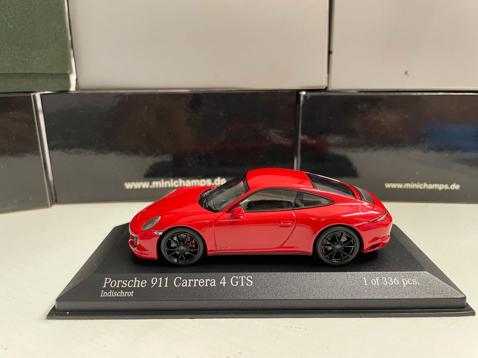 Minichamps 2017 Porsche 911 Carrera-4 GTS Modellauto 1:43 in Hamburg