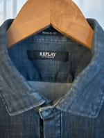 Replay Jeans Hemd, Größe L, dunkelblau, Slim fit Nordrhein-Westfalen - Dormagen Vorschau